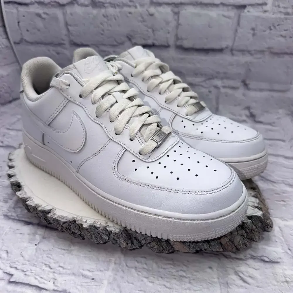 Nike Air Force 1 '07 Low Triple White Men’s Sneakers CW2288-111 Size 10 - No Box